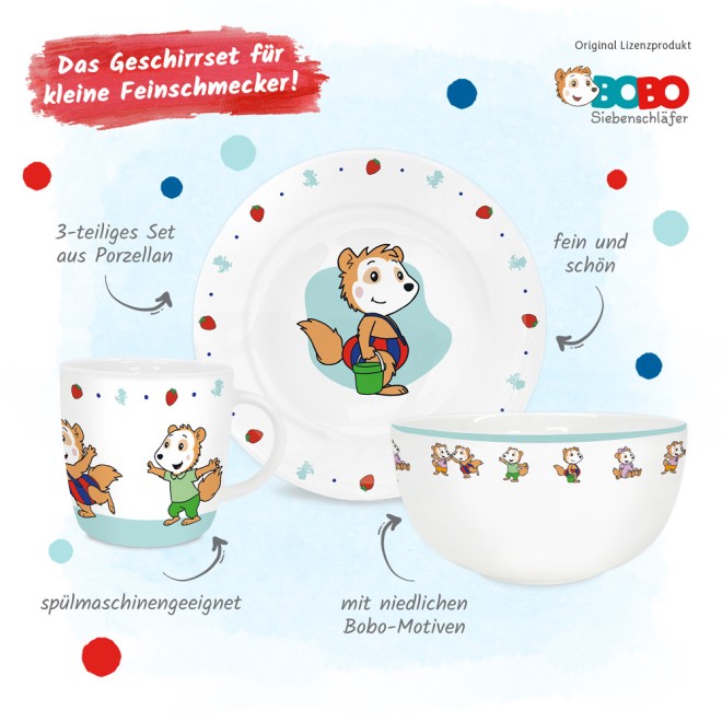 Geschirrset BOBO