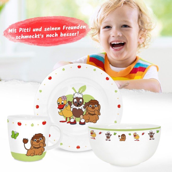 Geschirrset Pittiplatsch