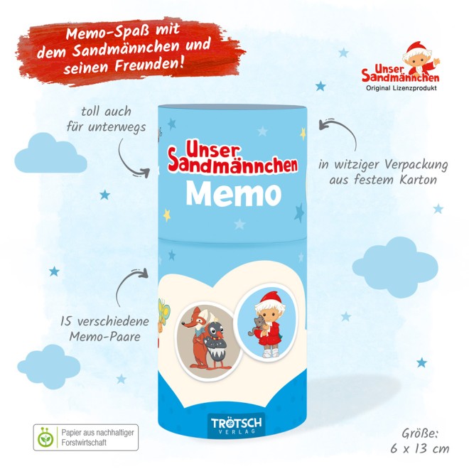 Unser Sandmännchen Memo