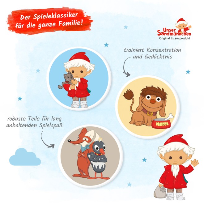 Unser Sandmännchen Memo