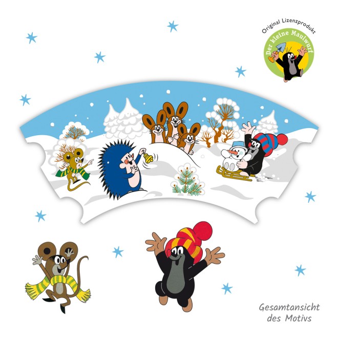 Sammeltasse Maulwurf Winter