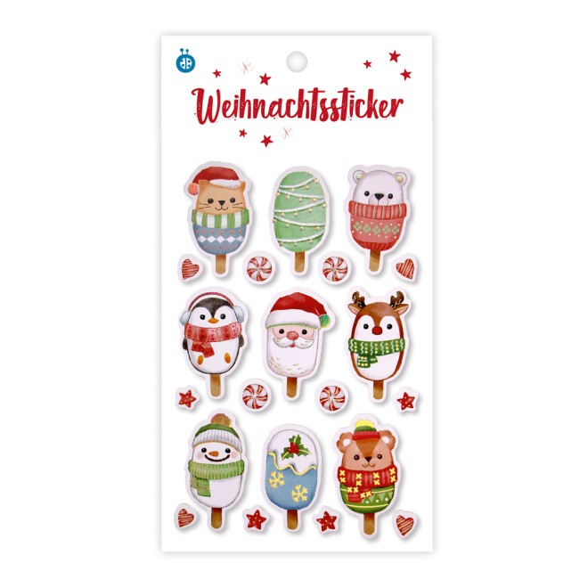 EVA-Sticker Weihnachten