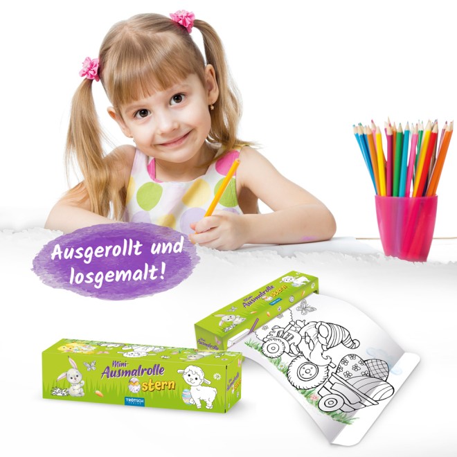 Mini-Ausmalrolle "Ostern"