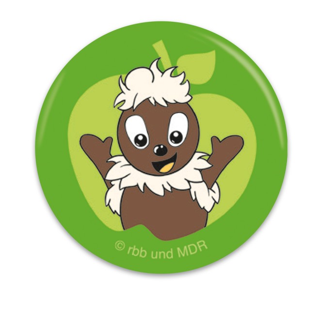 Unser Sandmännchen 4erSet Mini-Buttons "Pitti"