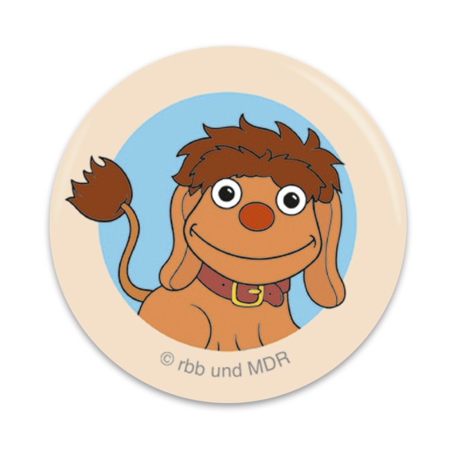 Unser Sandmännchen 4erSet Mini-Buttons "Pitti"