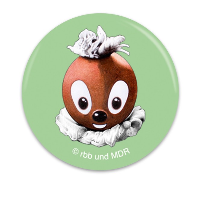 Unser Sandmännchen 4erSet Buttons "Sandmann-retro"