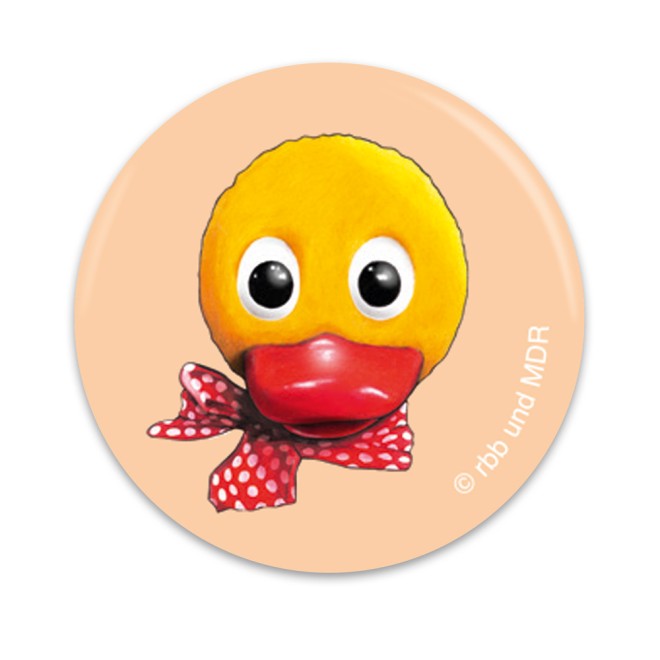Unser Sandmännchen 4erSet Buttons "Sandmann-retro"