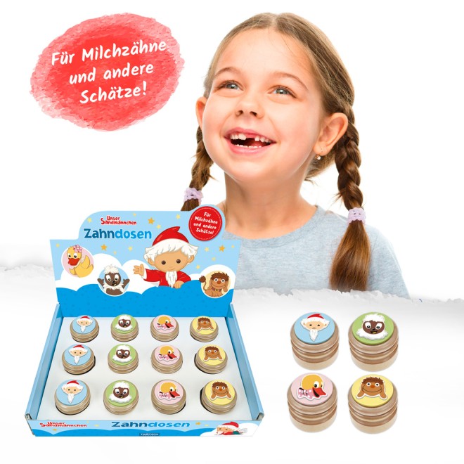 Unser Sandmännchen Milchzahndosen