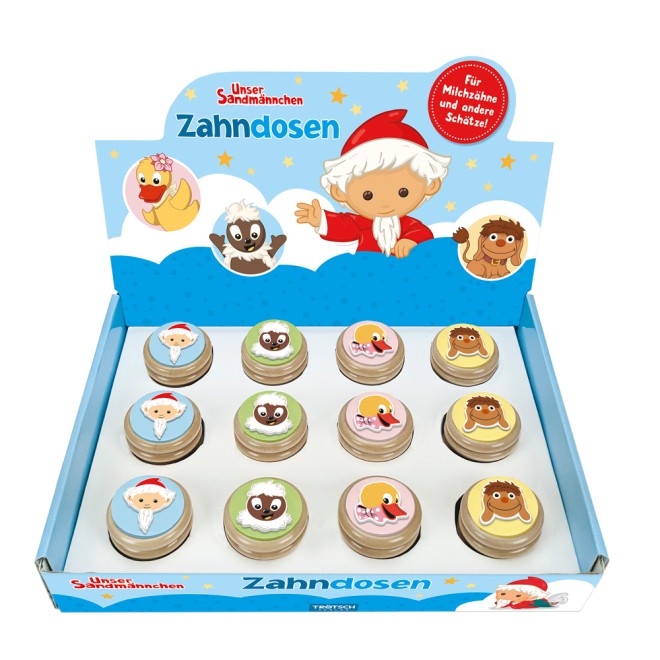 Unser Sandmännchen Milchzahndosen