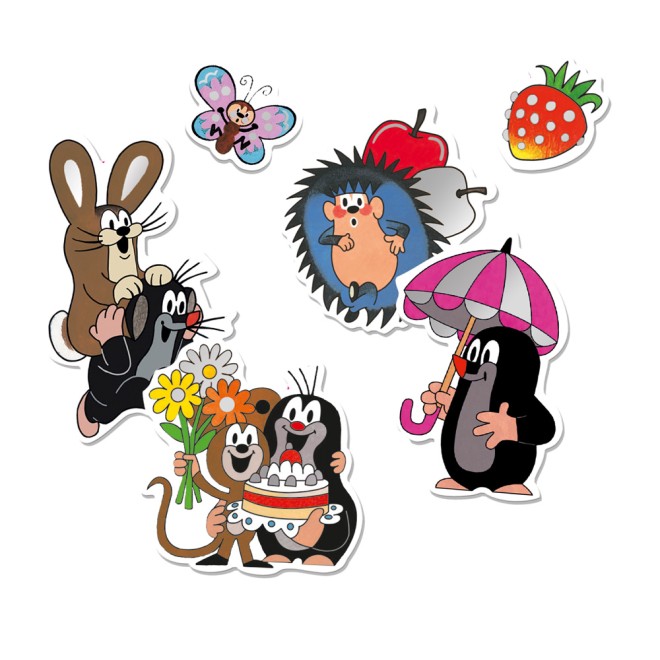 DER KLEINE MAULWURF Soft-Sticker