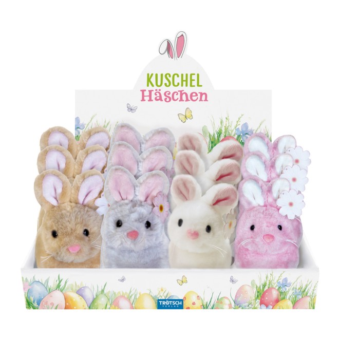 Kuschelhäschen sitzend