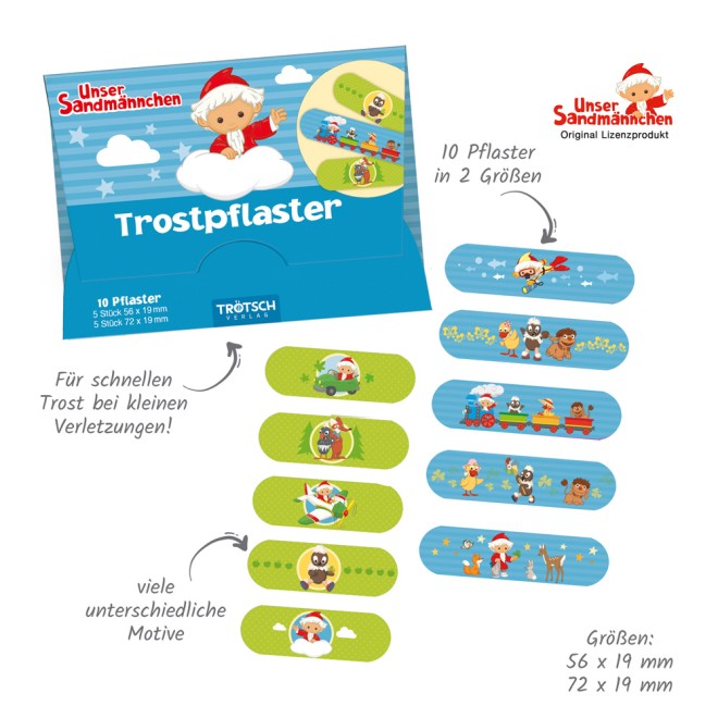 UNSER SANDMÄNNCHEN Trostpflaster Sandmann