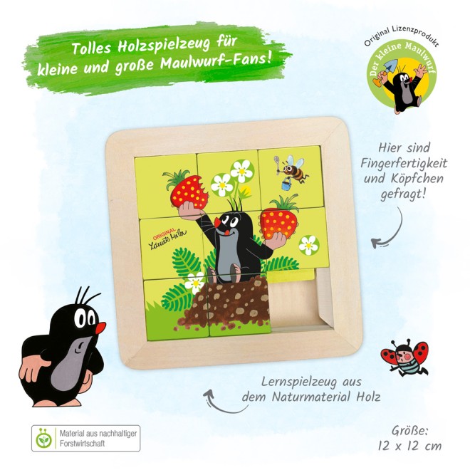 Der kleine Maulwurf Schiebepuzzle