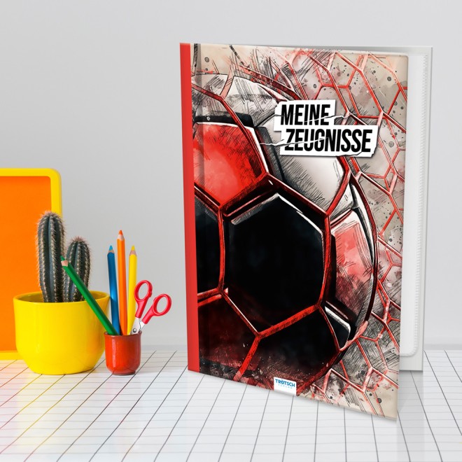 Zeugnismappe FUSSBALL
