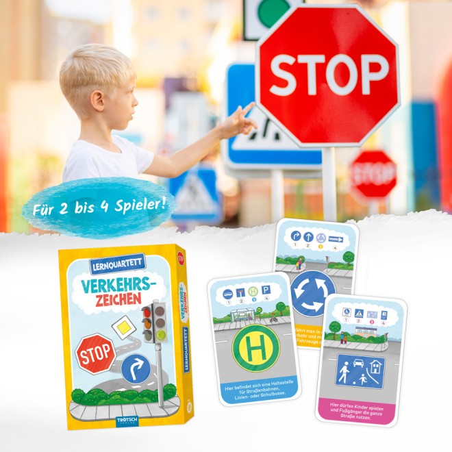 Lernquartett Verkehrszeichen