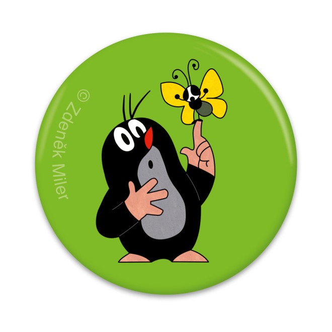 Der kleine Maulwurf Mini-Buttons 4er Set Maulwurf