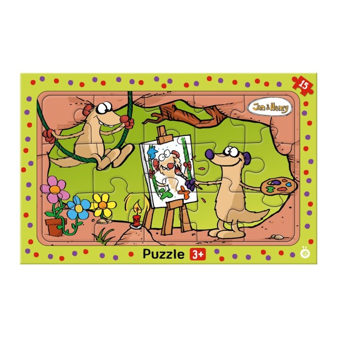 Rahmenpuzzle Jan & Henry