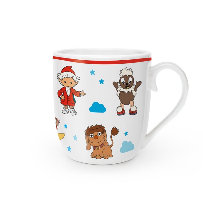 Unser Sandmännchen Kindertasse Geschenktasse aus Porzellan Sandmännchen und Freunde