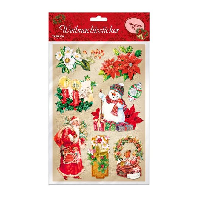 Weihnachtssticker Nostalgie