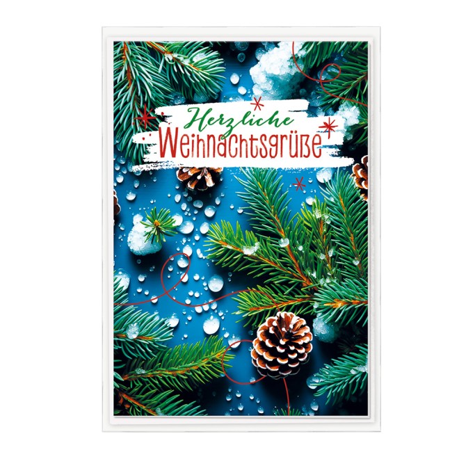3D-Faltkarten Weihnachten