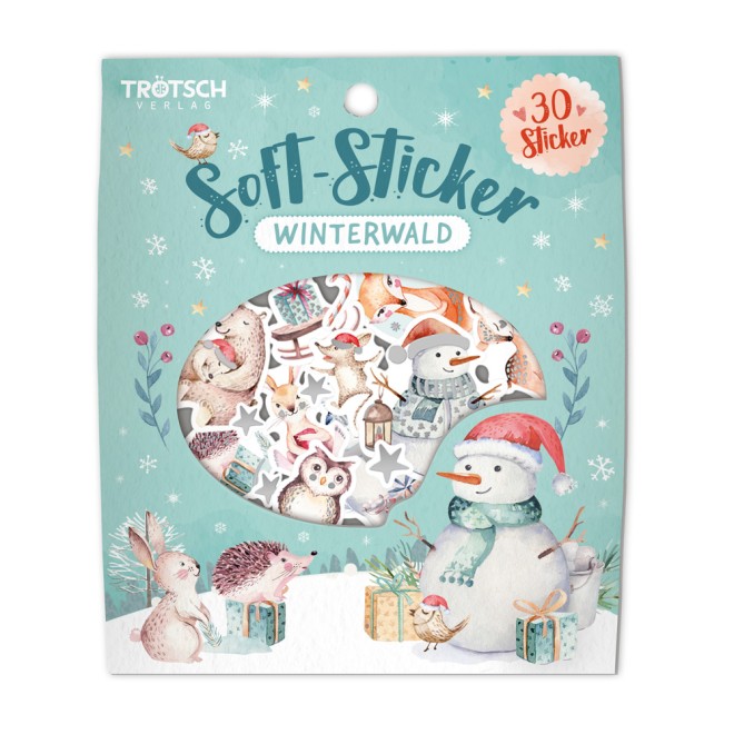 Soft-Sticker "Winterwald"