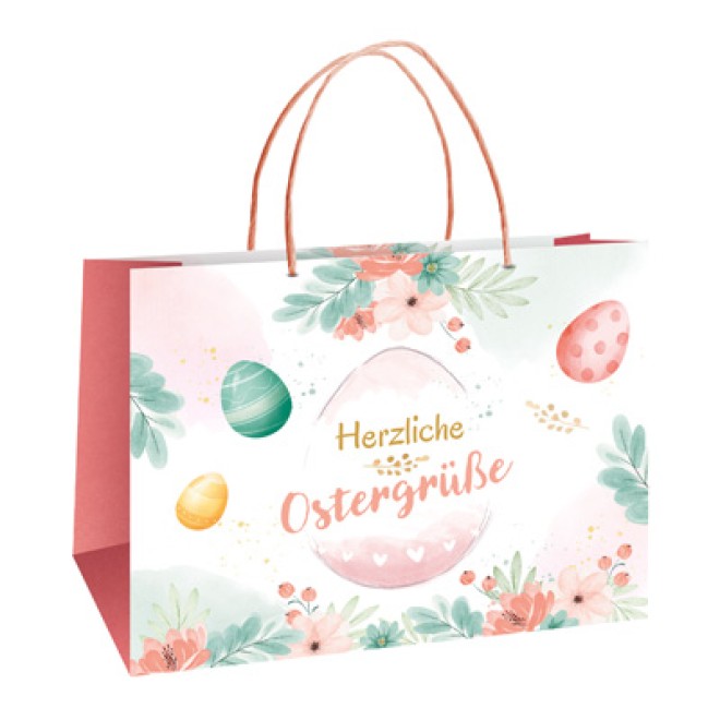 Ostertasche "Pastell" quer klein