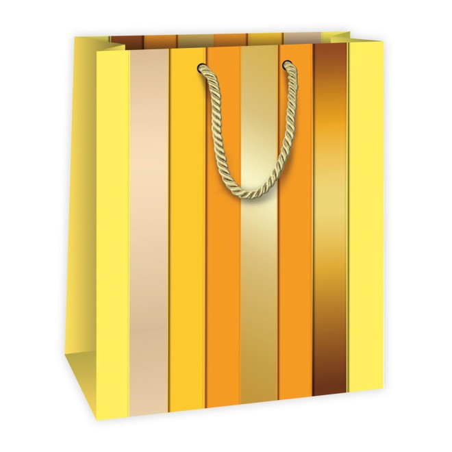 Geschenktasche "Streifen" groß