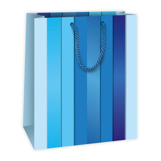 Geschenktasche "Streifen" groß