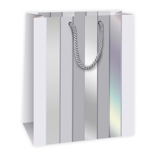 Geschenktasche "Streifen" groß