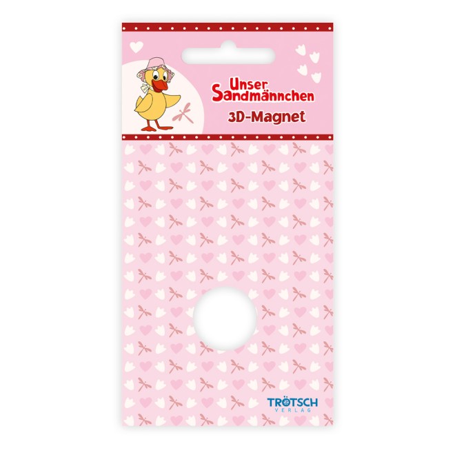 Unser Sandmännchen 3D-Magnet Schnatterinchen