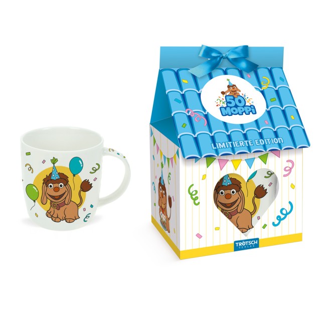 Jubiläumstasse im Haus Moppi