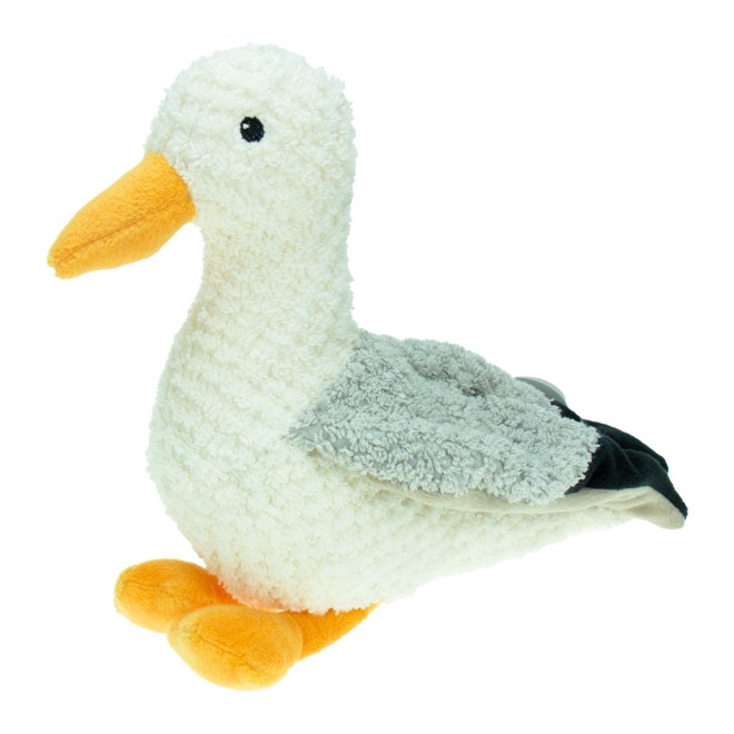 Plüsch-Möwe Natur 18 cm
