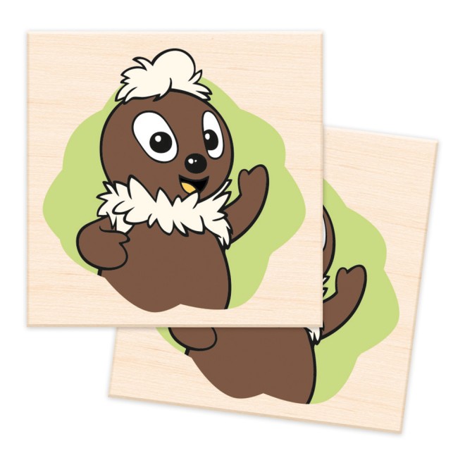 Unser Sandmännchen Memo aus Holz