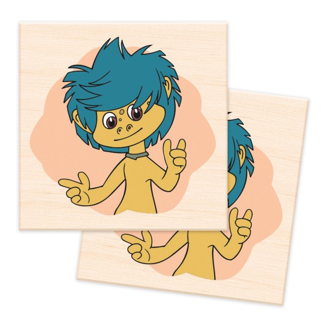 Unser Sandmännchen Memo aus Holz