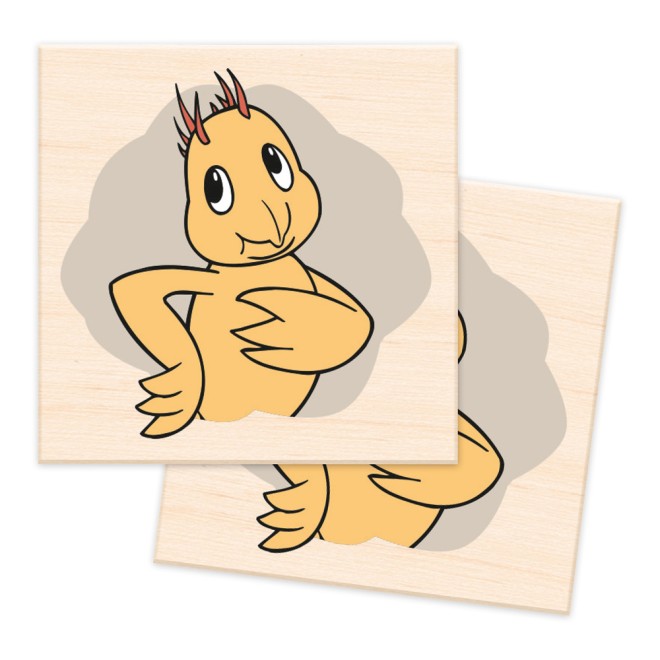 Unser Sandmännchen Memo aus Holz