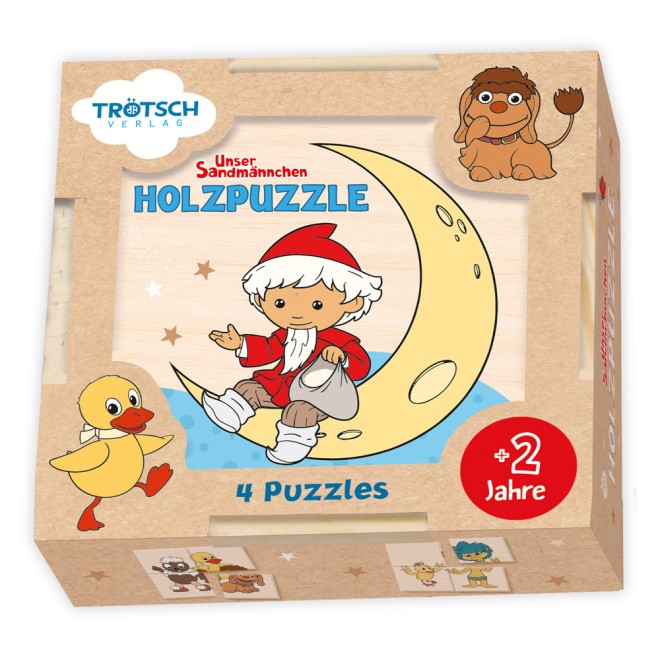 Unser Sandmännchen Holzpuzzle