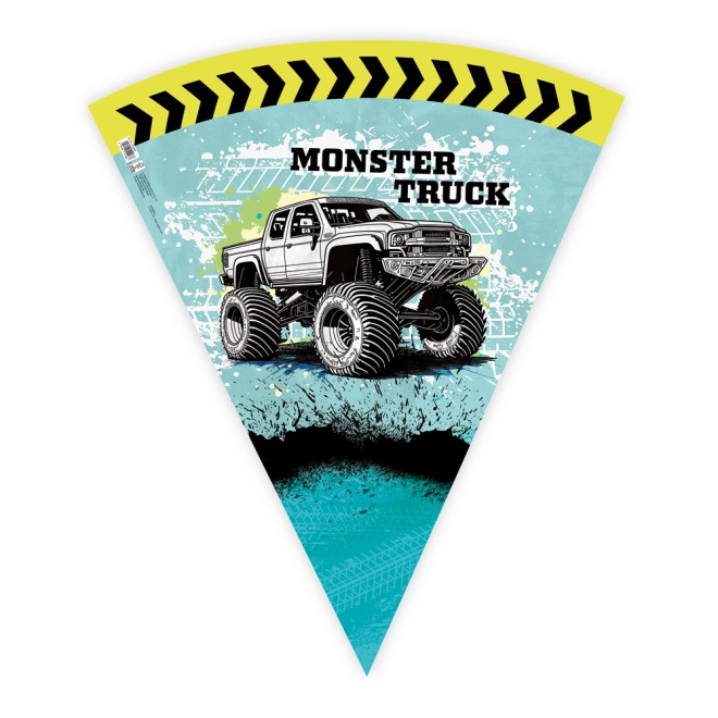Schultüte 85cm Monstertruck