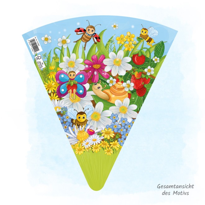 Schultüte Wiesenfreunde 35 cm