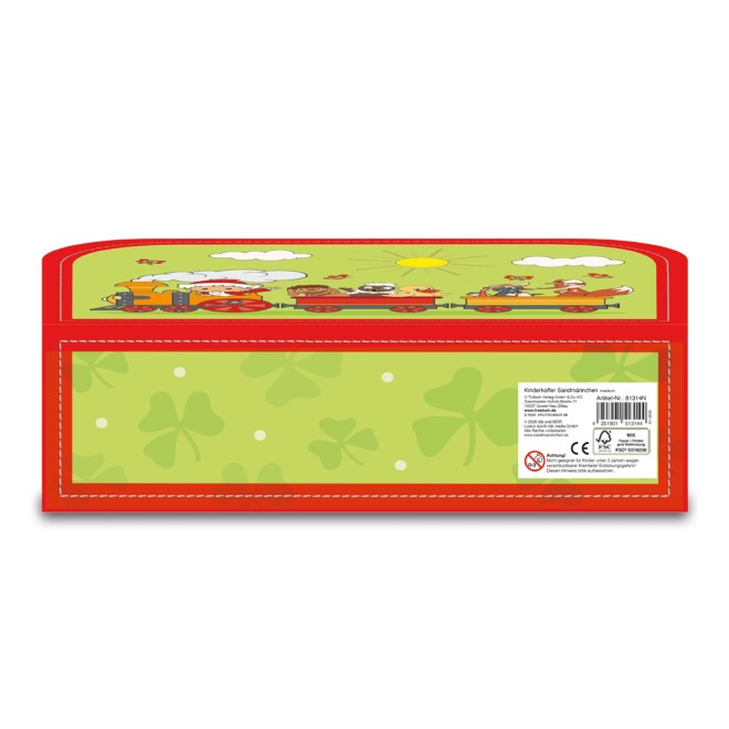 Unser Sandmännchen Kinderkoffer medium Freundezug
