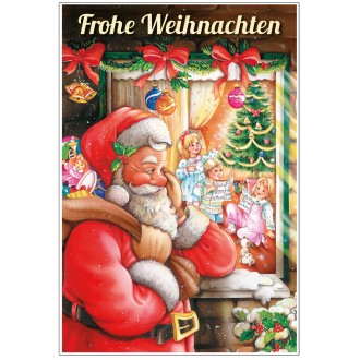 3D-D Faltkarten Lustige Weihnachtszeit