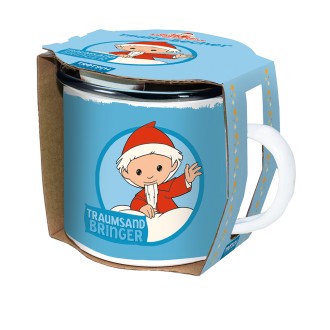 UNSER SANDMÄNNCHEN Emaillebecher "Sandmann Traumsandbringer"