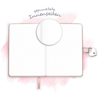 Tagebuch matt & shiny rosa