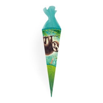 Schultüte Faultier 22 cm