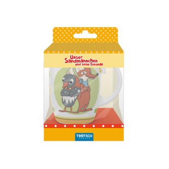 UNSER SANDMÄNNCHEN Kindertasse "Fuchs & Elster"