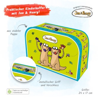 JAN & HENRY Kinderkoffer medium
