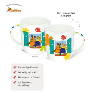 DIE MAUS Tasse im Haus "Maus und Freunde"