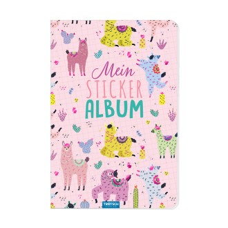 Mein Stickeralbum "Lama"