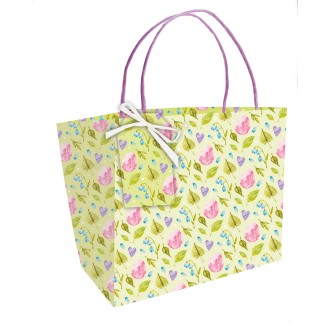 Papiertasche Ostern quer