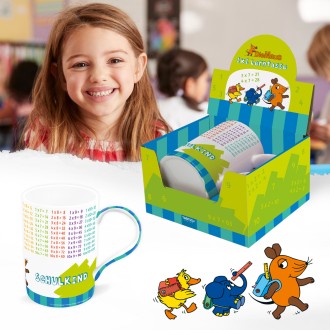 Die Maus Lerntasse 1 x 1