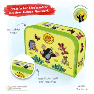 DER KLEINE MAULWURF Kinderkoffer klein Maulwurf